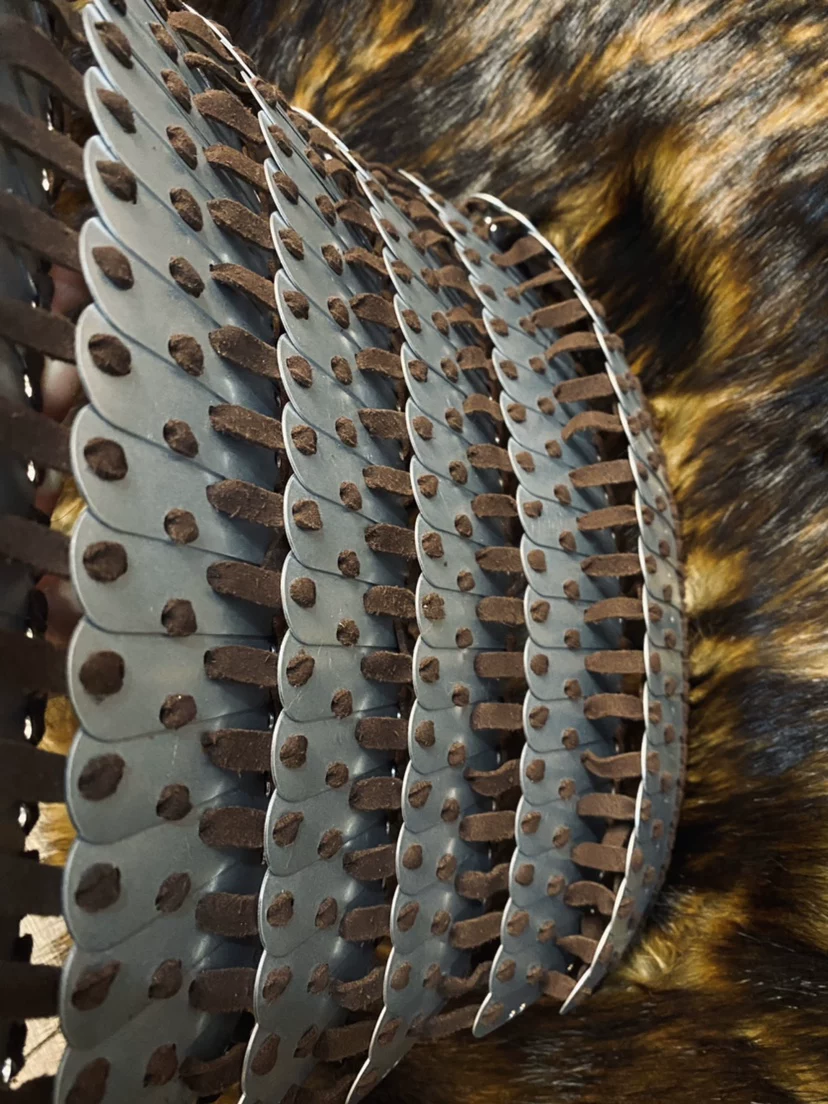 Six Dynasties armor scales (exclusive) slim long long lamellar small lamellar plates Six Dynasties capital armor scales lamellar armor - Image 3