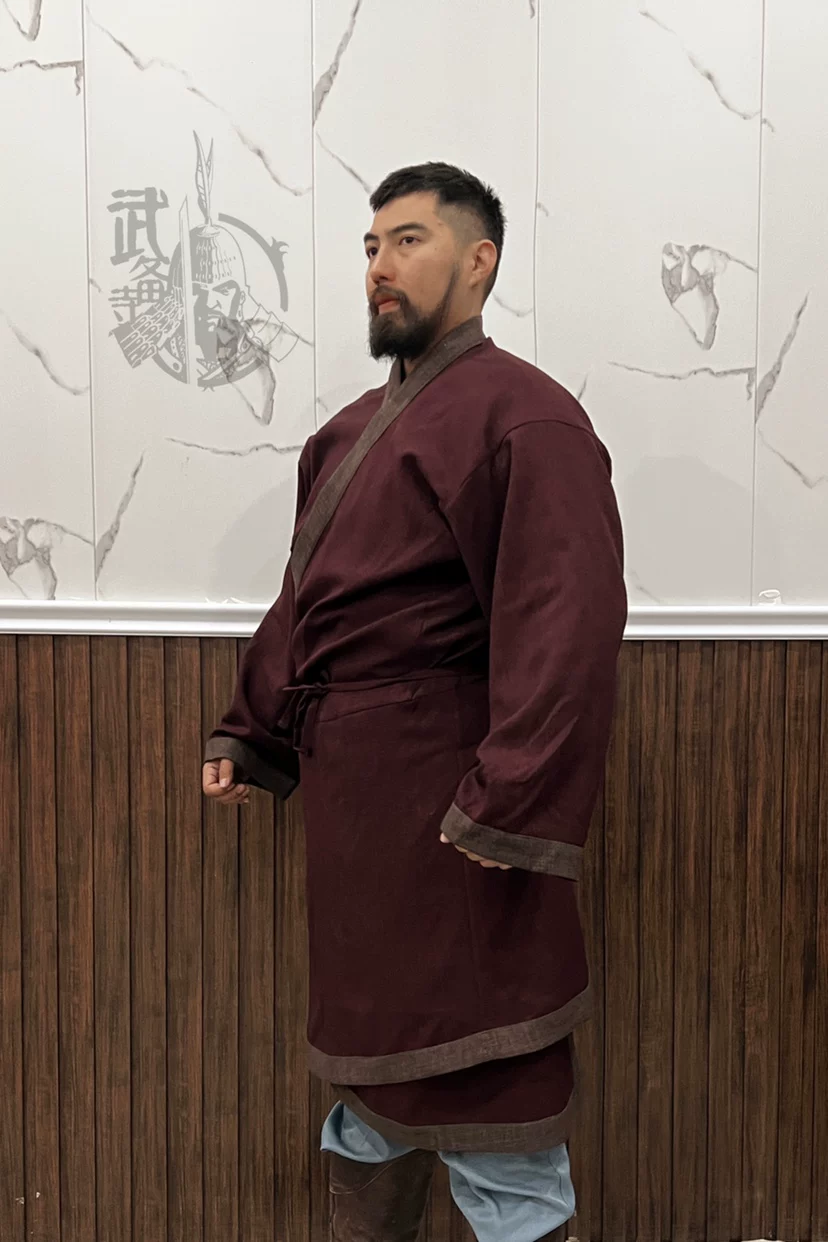Han soldier military robe Han soldier garment soldier garment Han military robe armor military robe - Image 2