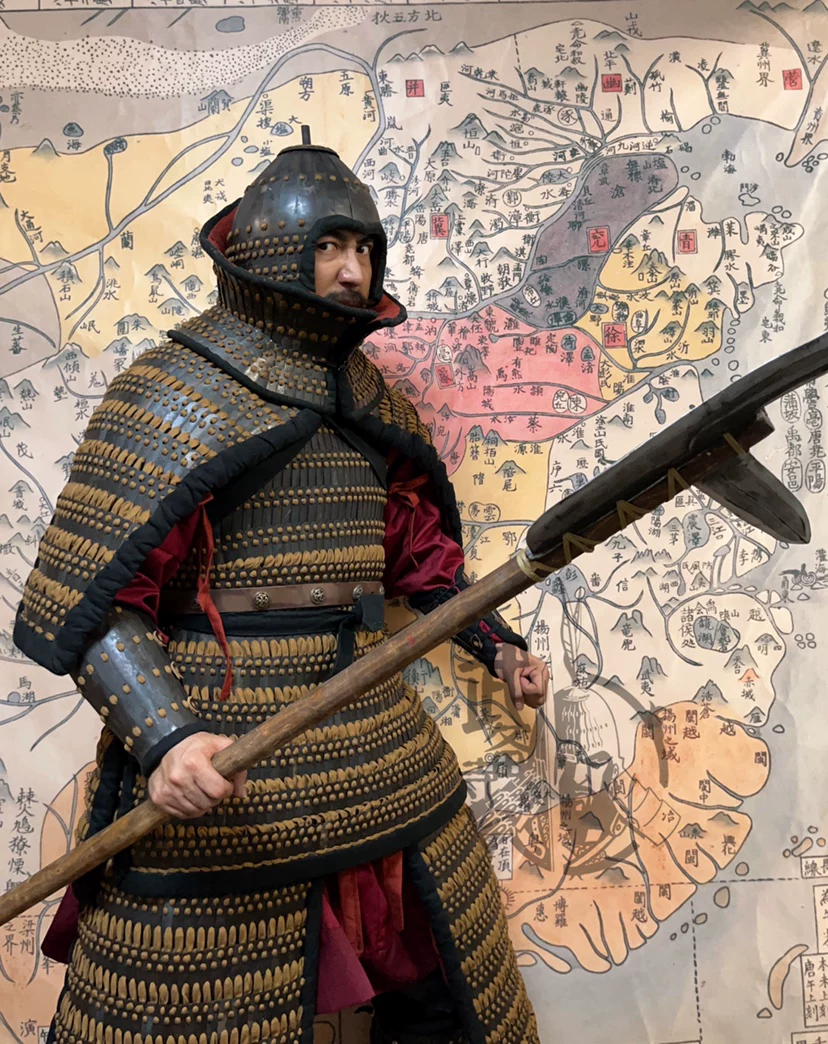 Sixteen Kingdoms armor Wei-Jin cataphract cavalry armor Northern & Southern Dynasties armor Ran Min battle armor Xianbei - Image 3