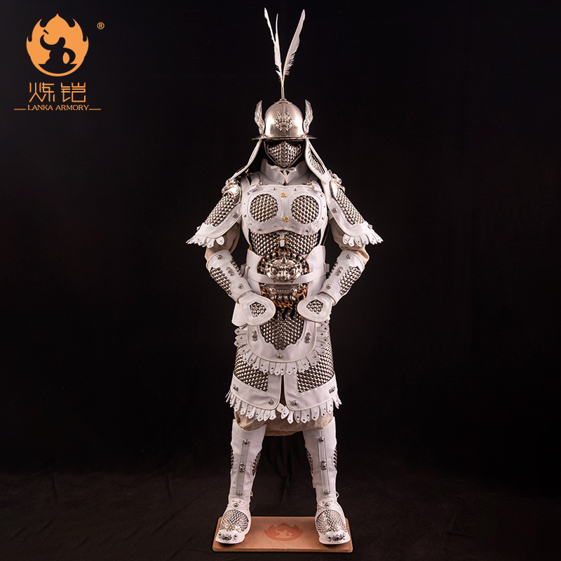 Little General Chivalrous Ancient Costume Wearable Armor, Unisex Stage Performance Cosplay Armor Clothing - Image 3