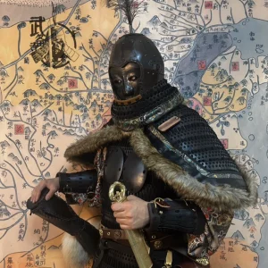 Great Tang black-armor army Great Tang cavalry armor Princess Changle tomb armor Princess Changle tomb armor