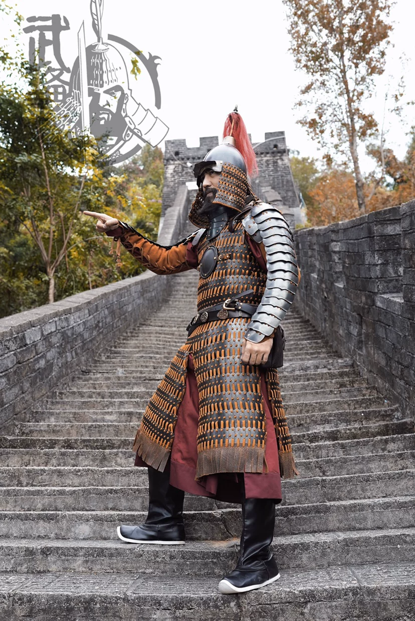 Ming iron armor Ming bazong full-iron lamellar Ming frontier army lamellar Ming straight lamellar - Image 3