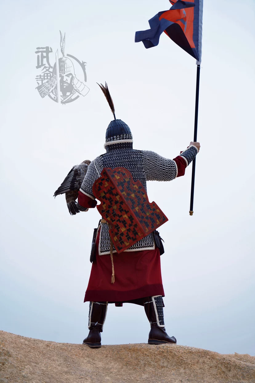 Han Yulin Guard elite soldier Han armor Han fine-scale lamellar restored Han iron armor - Image 4