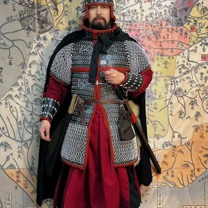 Han iron armor Western Han iron armor Great Han Yulin Guard elite Western Han fine-scale lamellar Han armor
