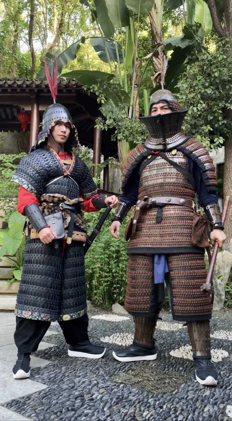 Sixteen Kingdoms Xianbei cavalry Wei-Jin cavalry armor Wei-Jin armor Wei-Jin iron armor cavalry armor - Image 5