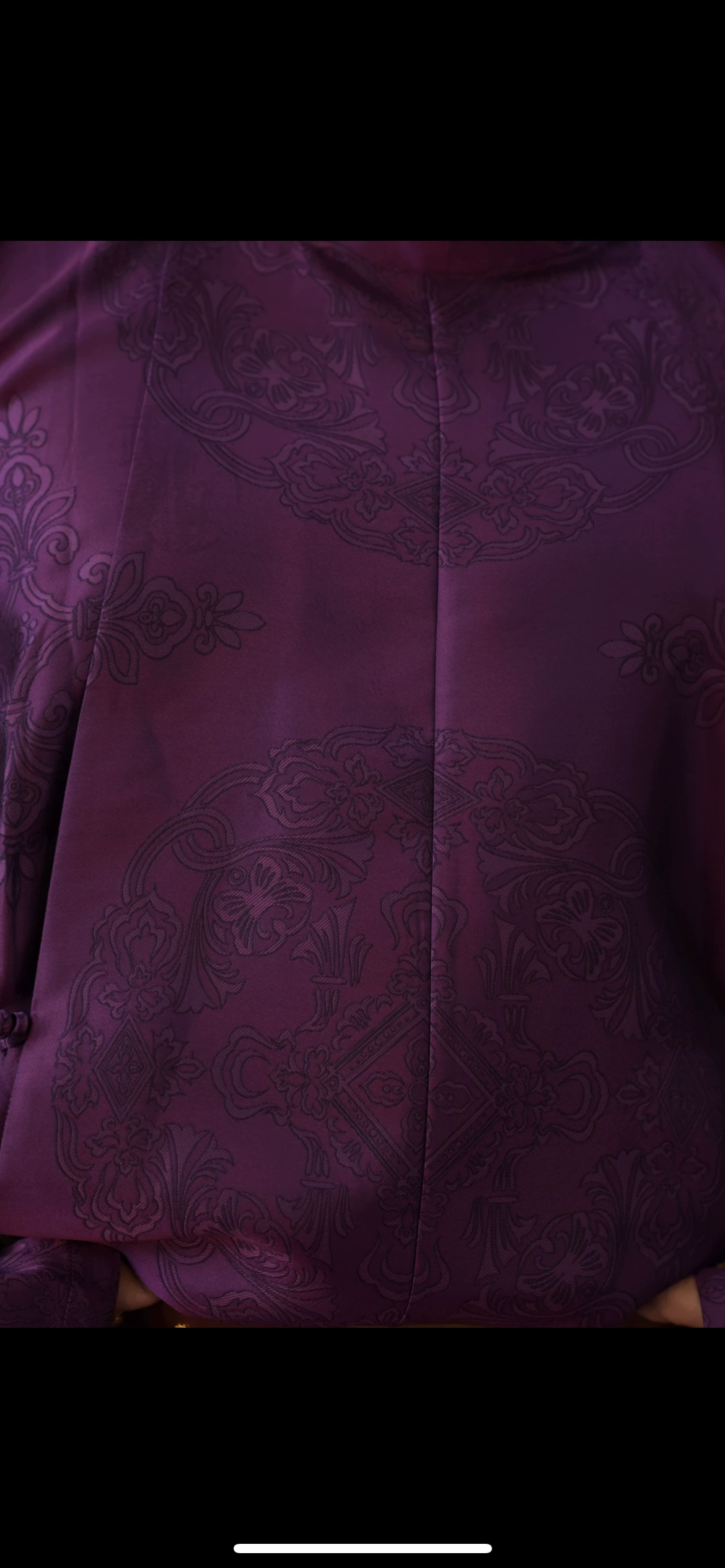 Jinzi Guanglu Dafu purple lan robe ICH baoxiang medallion Tang chancellor lan robe purple round collar - Image 4