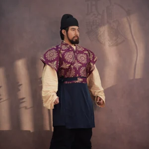 Tang restored baoxiang brocade banbi Hanfu Tang banbi Hanfu banbi cross-collar