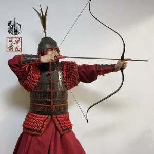 Collab edition Liangzhi bow & arrows 2022 new style small black bow Liangzhi black bow high-draw traditional bow high draw weight