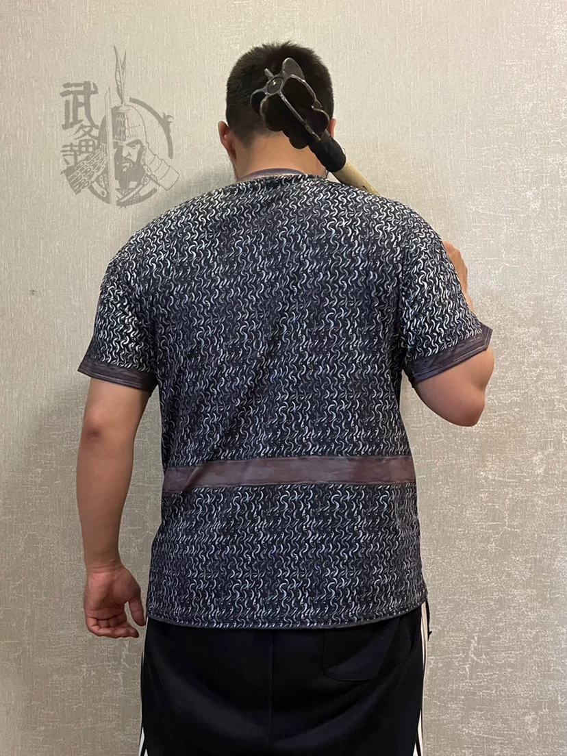 Armor culture shirt chainmail clothing chainmail biomimetic suit chainmail prop play combat - Image 3