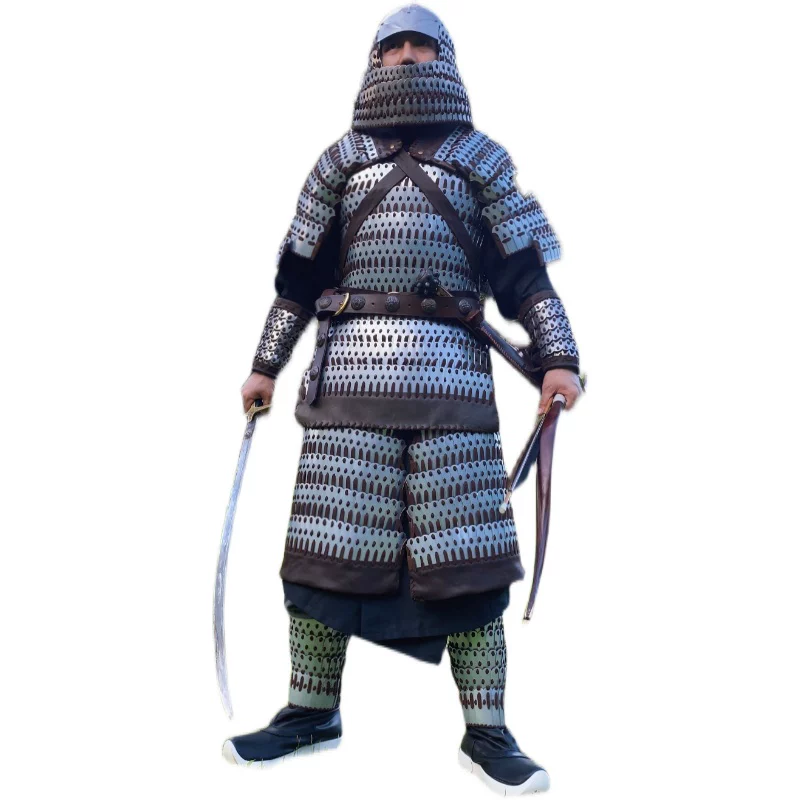 Iron Pagoda (Tiefutu) heavy infantry Iron Pagoda (Tiefutu) heavy cavalry heavy infantry iron-can style armor Jin people armor - Image 5