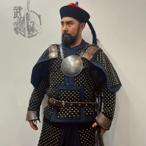 Great Qing cotton armor The Warlords-style Qing armor Qing cotton armor Qing dynasty armor Qing cloth-covered armor