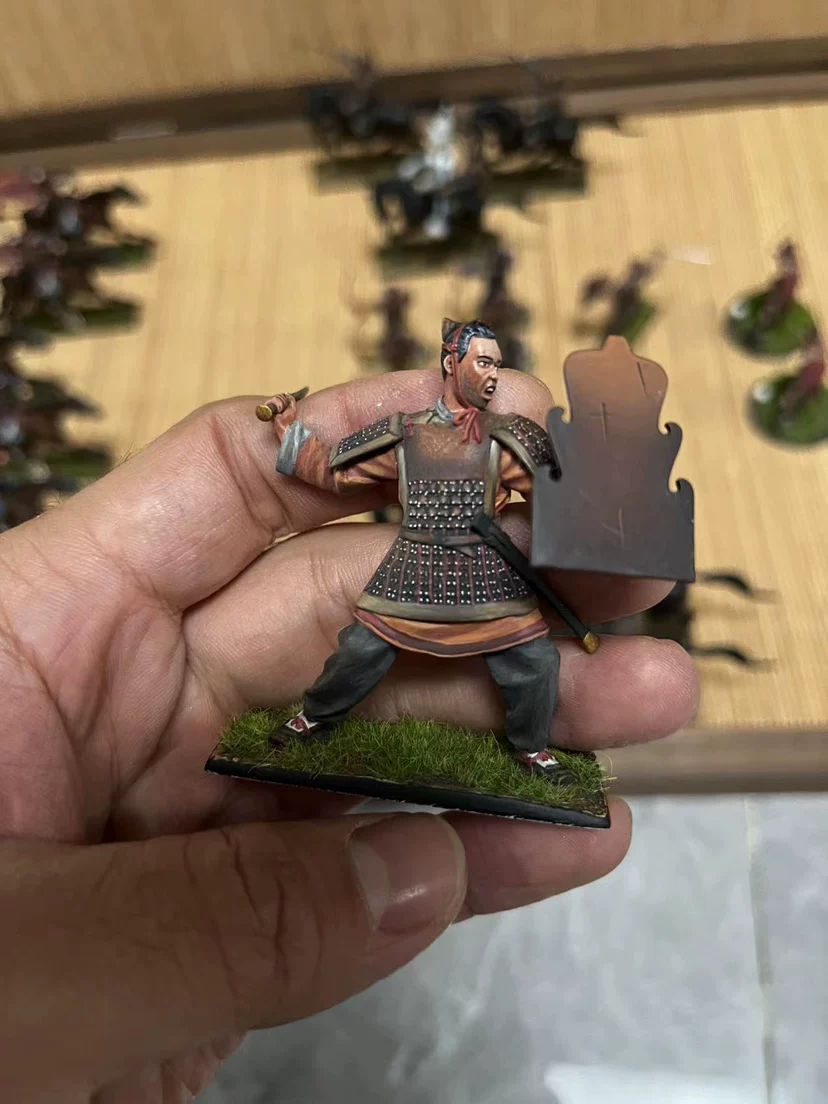 Soldier figurine Qin army officer Xuanhua collab Qin army figurine Qin army soldier figurine car / office display - Image 2