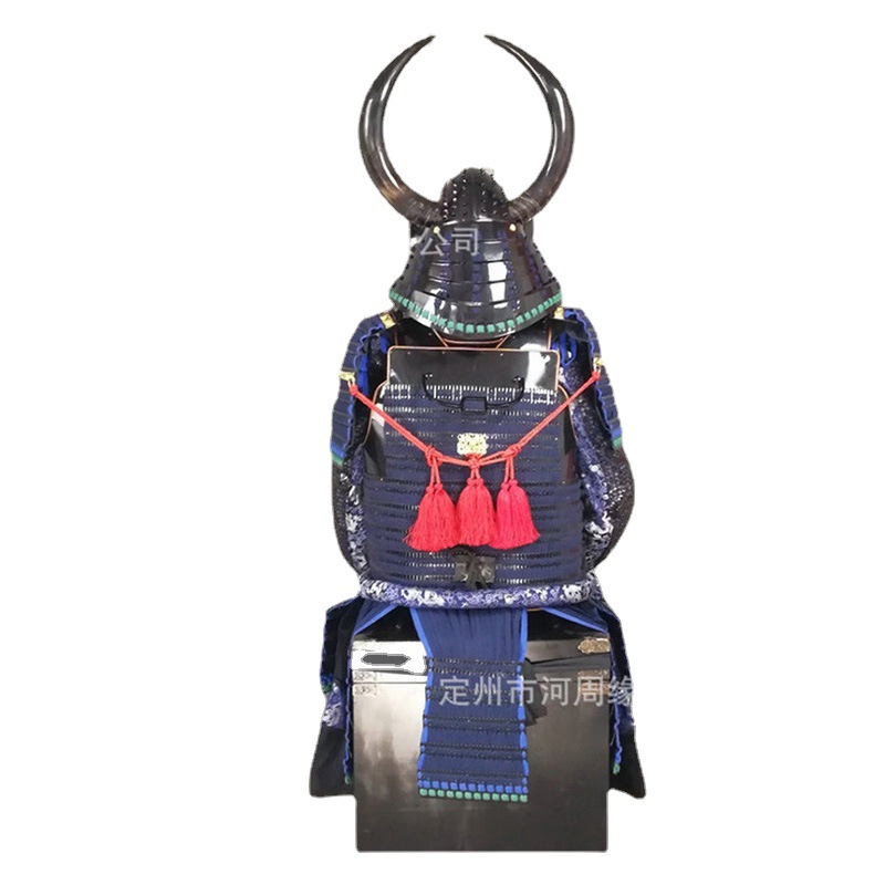 Japanese Warrior Armor Replica, Iron Construction, Wearable Classical-Style Display Suit - Image 5