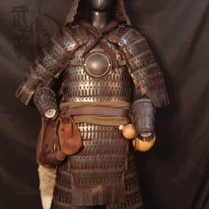 Ming lamellar Mongol armor Duoyan Three Guards iron armor Ming lamellar Qi Family Army armor Ming armor