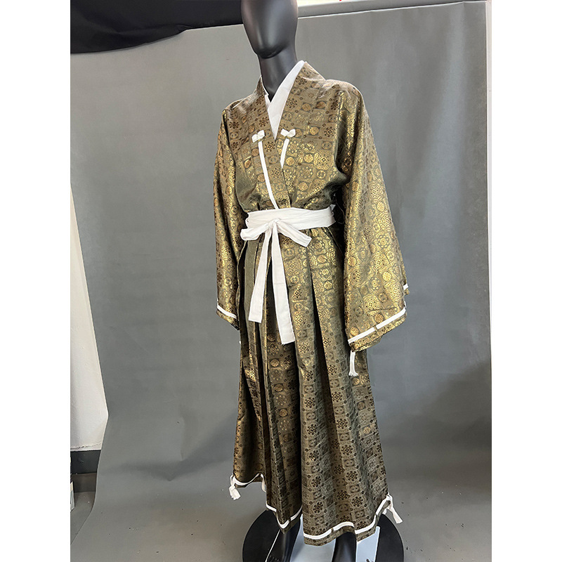 Samurai Armor Suit with Straight Down Style, Japanese Film Prop Replica, Wooden Box Packaging - Image 4