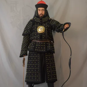 Museum Qing Huai Army armor Qing Green Standard officer armor Qing cotton armor