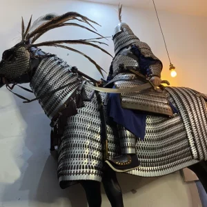 Fully armored cavalry horse armor horse barding Iron Pagoda (Tiefutu) cataphract heavy-cavalry horse armor linked horse cataphract armor