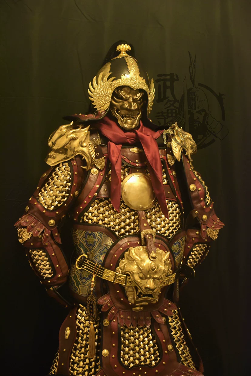 Great Han General Ming Great Han General ceremonial armor Ming mountain-pattern armor mountain-pattern armor Ming armor - Image 5