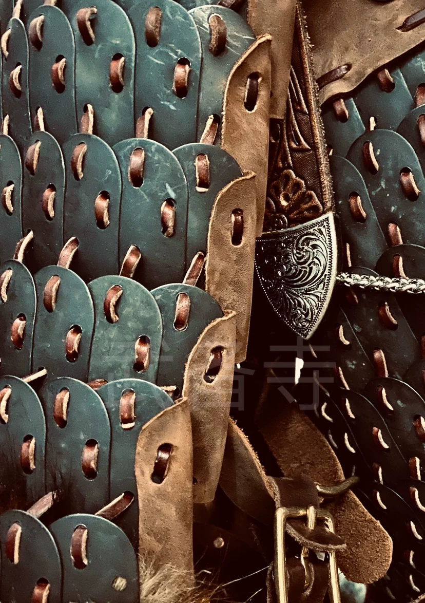 Cowhide lamellar edging lamellar armor cowhide lamellar edging edging / binding - Image 2
