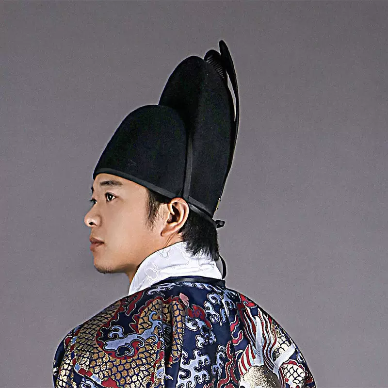 Ming Feiyufu / Jinyiwei Hanfu Hat, Ming Futou / Yishan Crown Headwear Accessory - Image 4