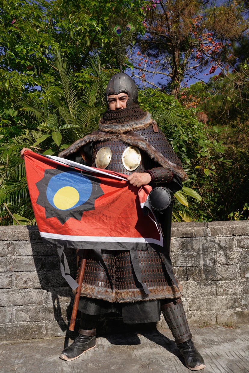 Great Tang black-armor cavalry army Princess Changle Tang-style lamellar replica black-armor cavalry armor Tang Black-Iron Army armor - Image 2