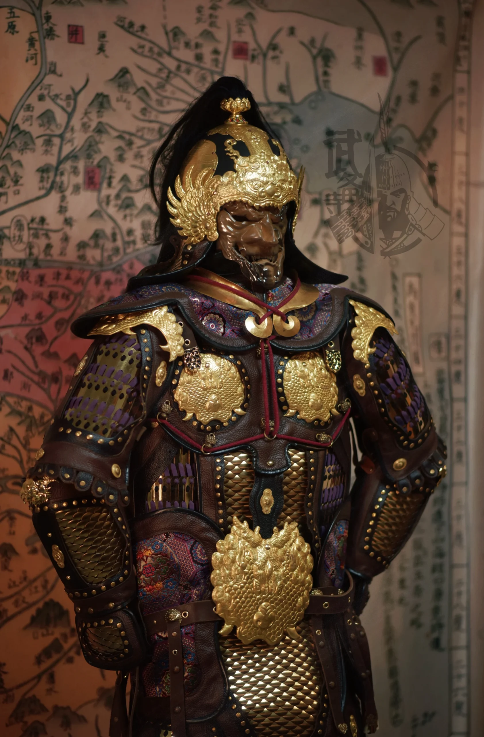 Yazi beast-face mingguang armor premium custom armor limited Tang mingguang armor mingguang armor - Image 2