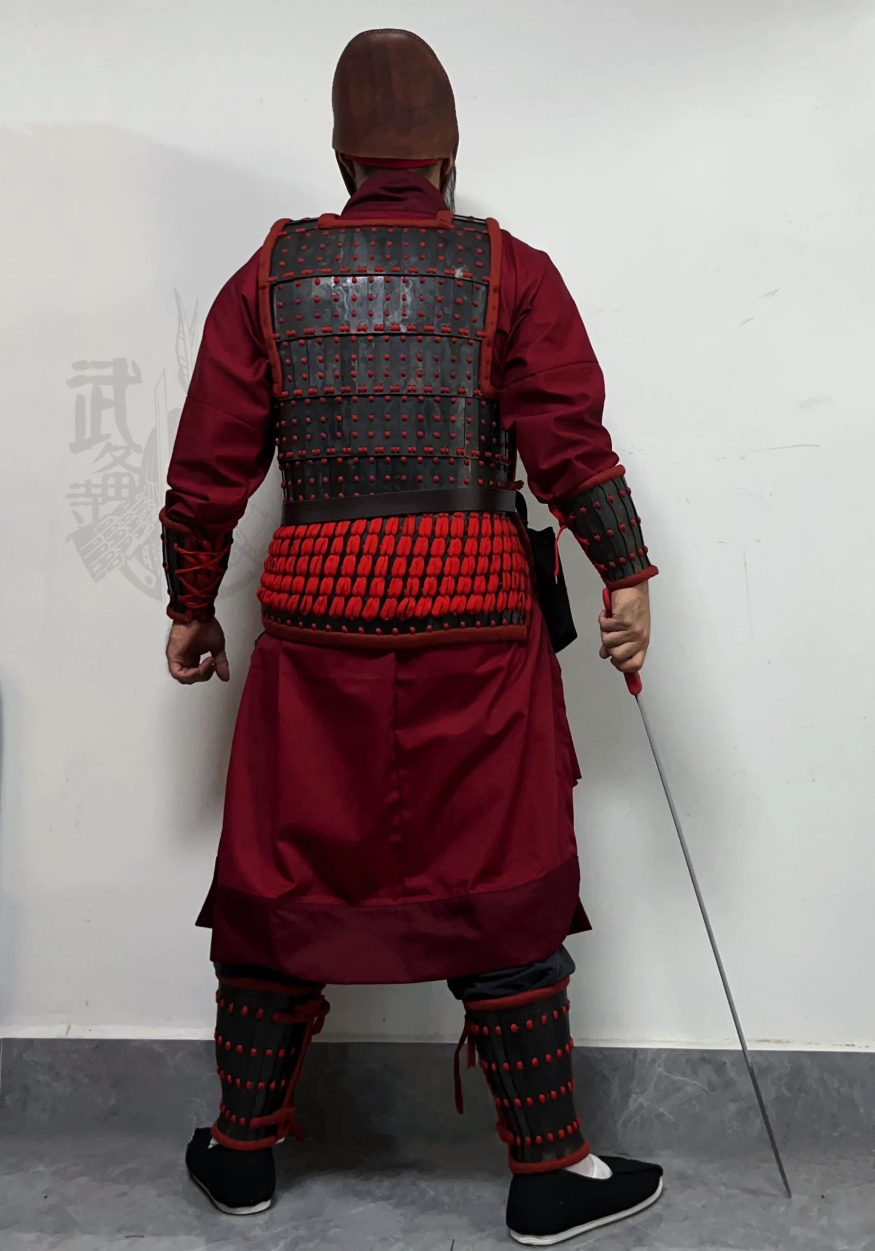 Three Kingdoms soldier Han armor late Eastern Han Three Kingdoms Han armor Three Kingdoms rank-and-file armor Han armor - Image 3